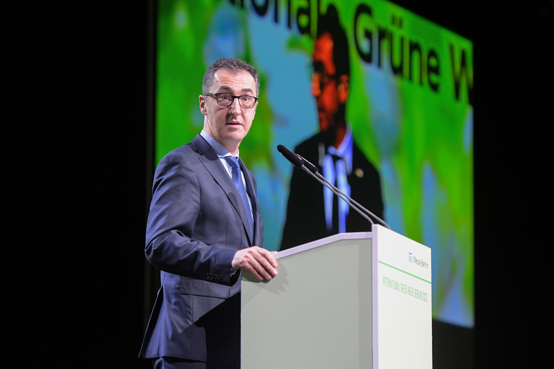 Erffnungsfeier Internationale Grne Woche 2023 
Cem zdemir, Bundesminister fr Ernhrung und Landwirtschaft der Bundesrepublik Deutschland