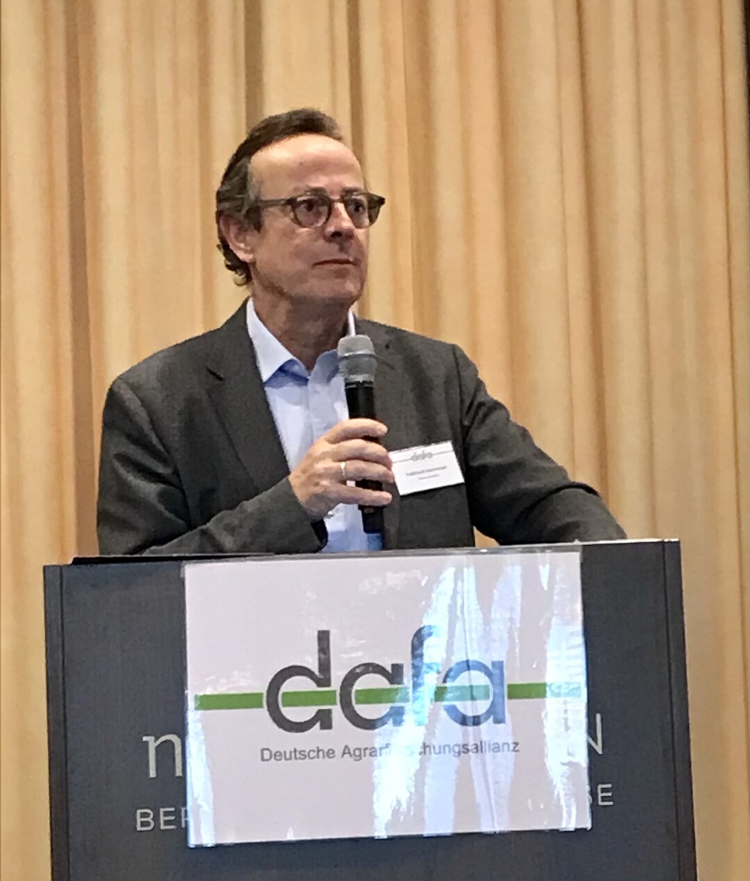 Prof. Dr. Folkhard Isermeyer, Prsident des Thnen institutes, auf der DAFA-Tagung in Berlin.