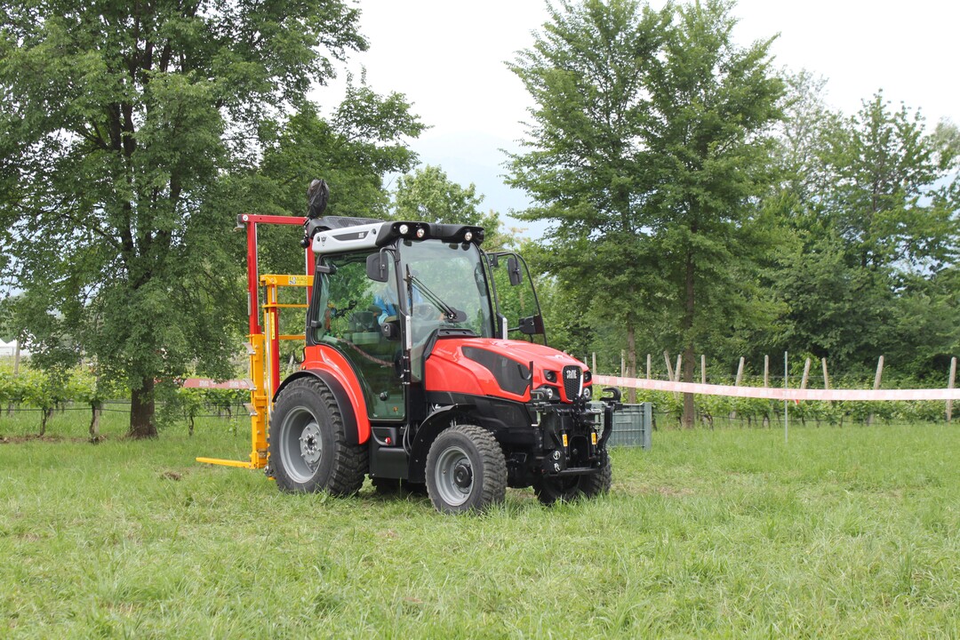 Der neue Same Frutteto CVT S mit stufenlosem Getriebe.