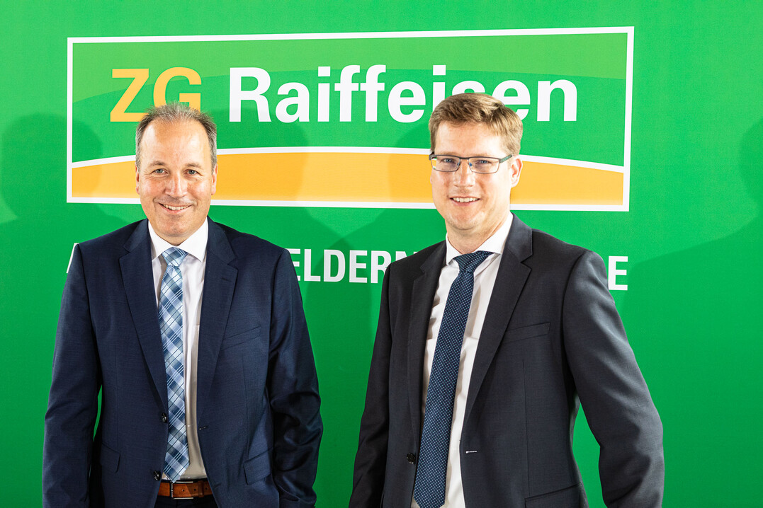 In ihrem ersten Geschäftsjahr zu zweit legten die beiden ZG-Vorstände Lukas Roßhart (l.) und Dr. Holger Löbbert ein Rekordergebnis vor.